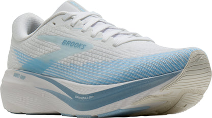 Brooks Ghost AMP Womens Running Shoes - White