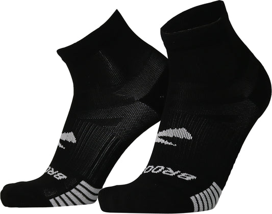 Brooks Ghost Lite Quarter (2 Pack) Running Socks - Black