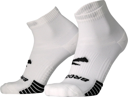Brooks Ghost Lite Quarter (2 Pack) Running Socks - White