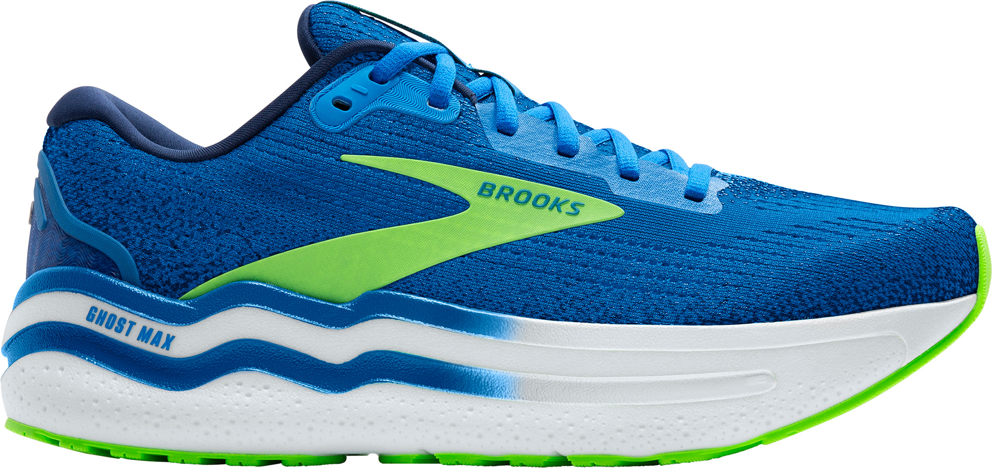 Brooks Ghost Max 2 Mens Running Shoes Blue