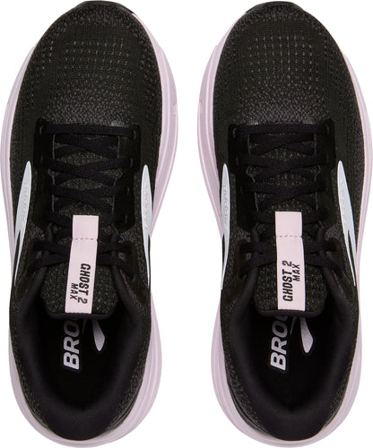 Brooks Ghost Max 2 Womens Running Shoes - Black