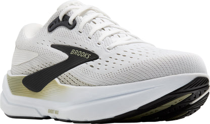 Brooks Ghost Max 3 WIDE FIT (2E) Mens Running Shoes - White