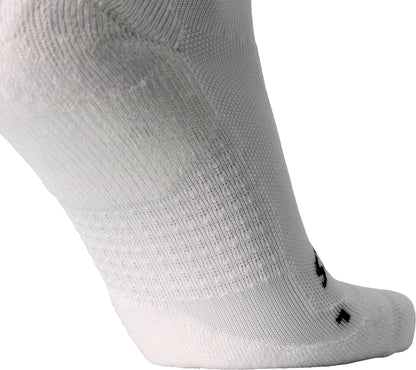 Brooks Ghost No Show Running Socks - White