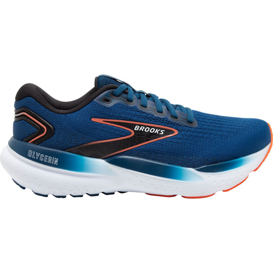 Brooks Glycerin 21 WIDE FIT Mens Running Shoes - Blue