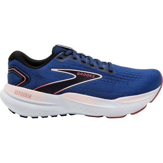 Brooks Glycerin 21 WIDE FIT Womens Running Shoes - Blue