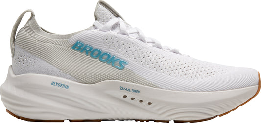 Brooks Glycerin StealthFit 22 Mens Running Shoes - White
