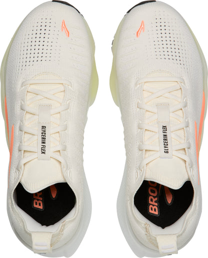 Brooks Glycerin Flex Womens Running Shoes - White