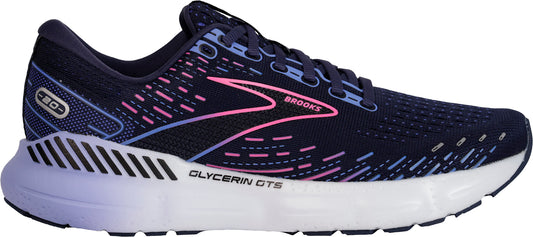 Brooks Glycerin GTS 20 Womens Running Shoes - Navy
