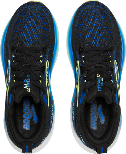 Brooks Glycerin GTS 22 WIDE FIT Mens Running Shoes - Black