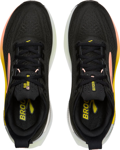 Brooks Glycerin GTS 23 Womens Running Shoes - Black