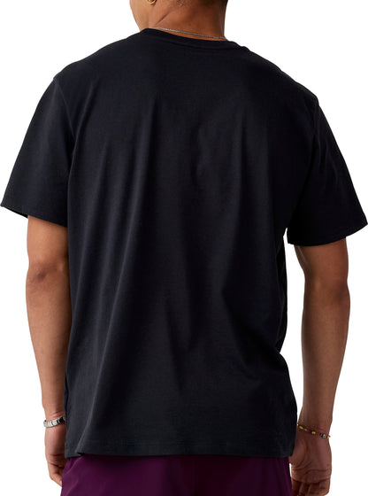 Brooks Graphic Short Sleeve Mens Running Top - Black
