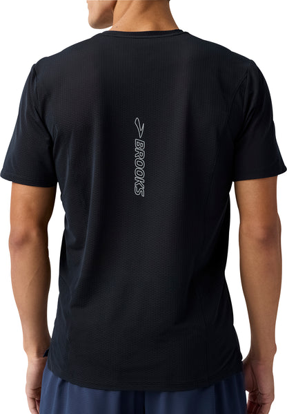 Brooks High Point 2.0 Short Sleeve Mens Running Top - Black