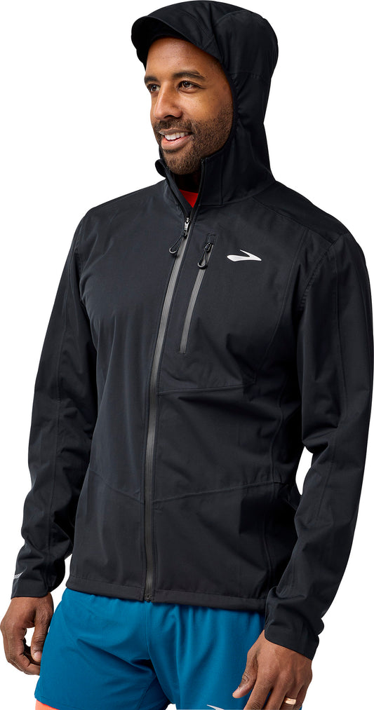 Brooks High Point 2.0 Waterproof Mens Running Jacket - Black