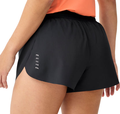 Brooks Hyperion Elite Womens Split Running Shorts - Black