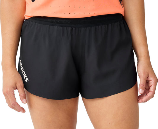 Brooks Hyperion Elite Womens Split Running Shorts - Black