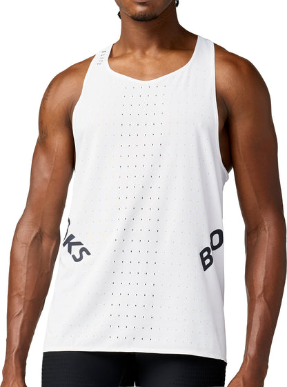 Brooks Hyperion Elite Mens Running Vest - White