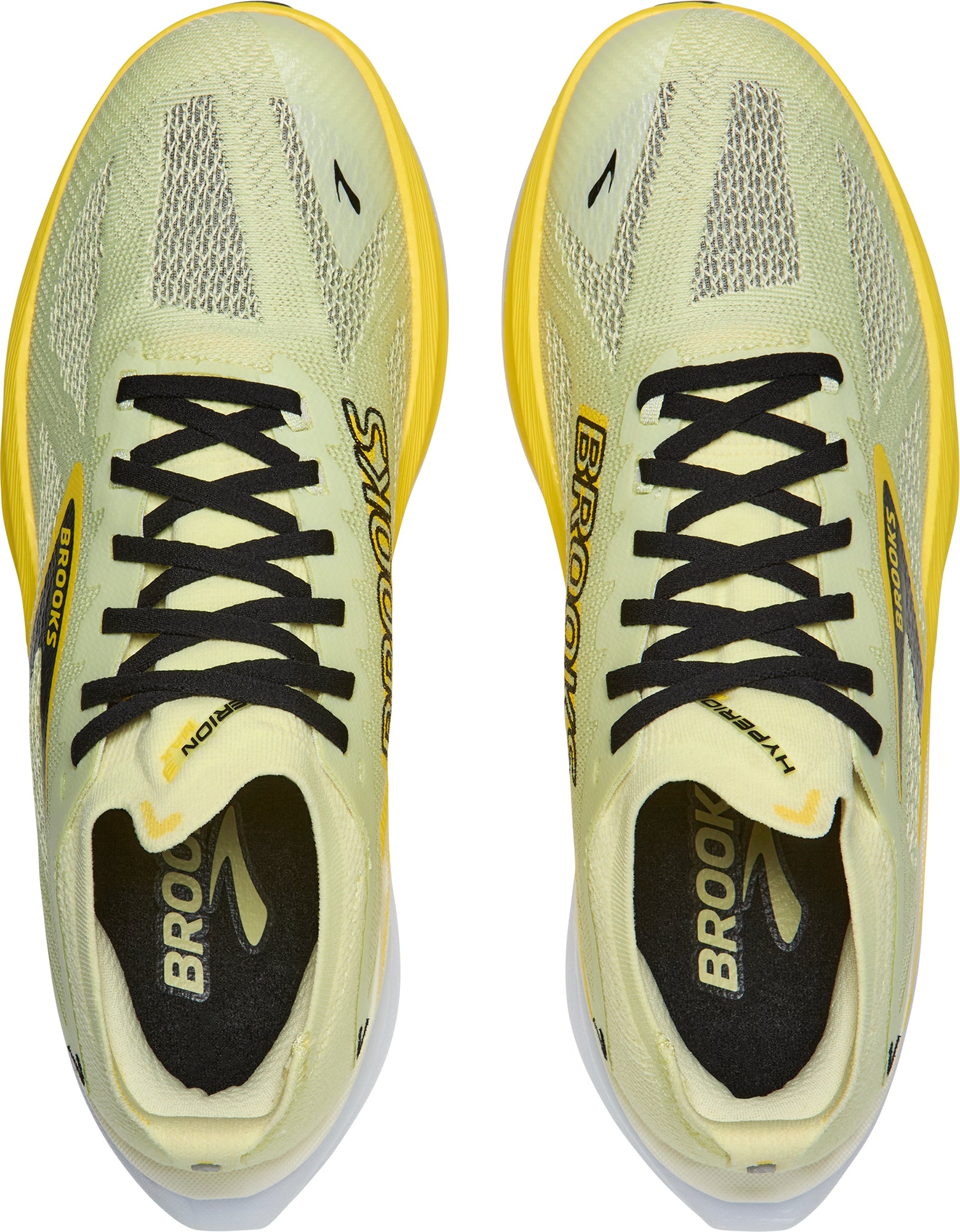 スパイク・シューズ BROOKS HYPERION MAX 25.0 cm Brooks Hyperion Max 3 Mens Running Shoes - Yellow – Start Fitness