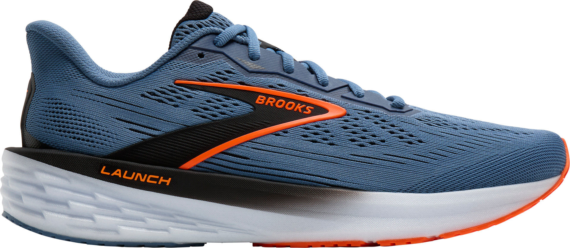 Brooks Shoes Brooks Launch Banana Brooks Launch 12 Mens Running Shoes Blue – Start Fitness