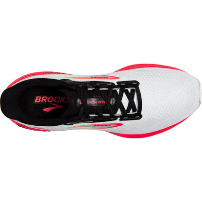 Brooks Launch GTS 10 Mens Running Shoes - White