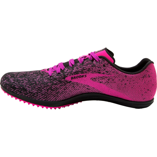 Brooks Mach 19 Spikeless Womens Cross Country Spikes Pink Start Fitness