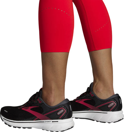 Brooks Method 3/4 Capri Womens Running Tights - Red
