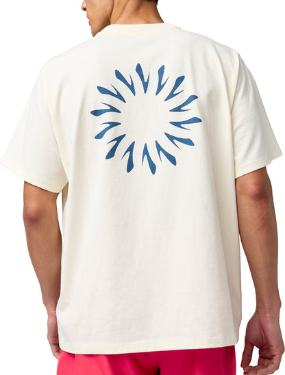 Brooks Movement Heavyweight Short Sleeve Mens Running Top - Cream