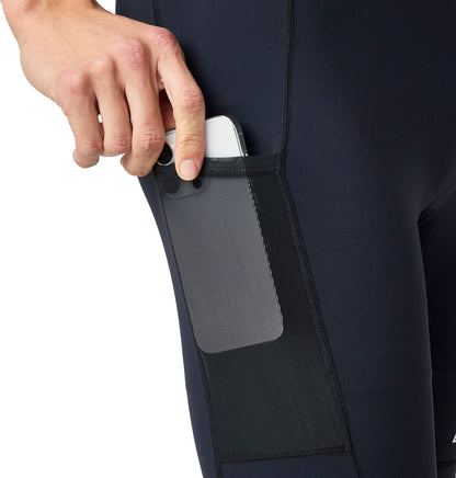 Brooks Movement Mens Short Running Tights - Black