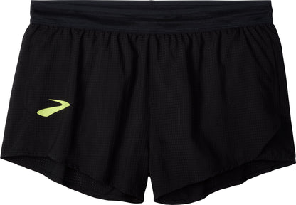 Brooks Pro Kit Split Mens Running Shorts - Black