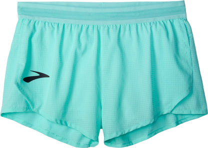 Brooks Pro Kit Split Mens Running Shorts - Blue