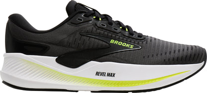 Brooks Revel Max Mens Running Shoes - Black