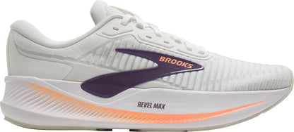 Brooks Revel Max Womens Running Shoes - White