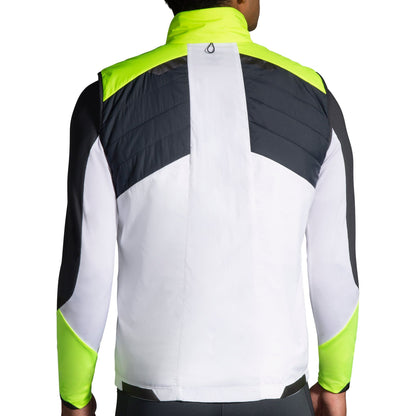 Brooks Run Visible Insulated Gilet Back View