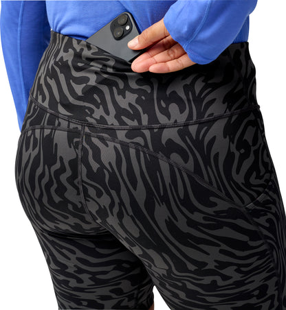 Brooks Spark 8 Inch Womens Short Running Tights - Black