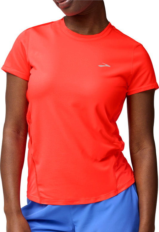 Brooks Sprint Free 3.0 Short Sleeve Womens Running Top - Red