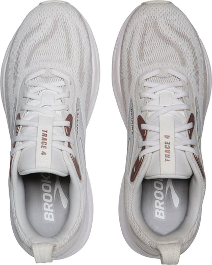 Brooks Trace 4 Womens Running Shoes - White