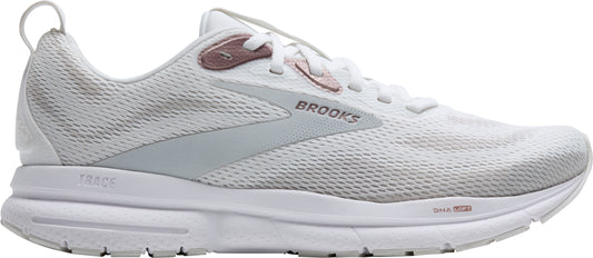 Brooks Trace 4 Womens Running Shoes - White