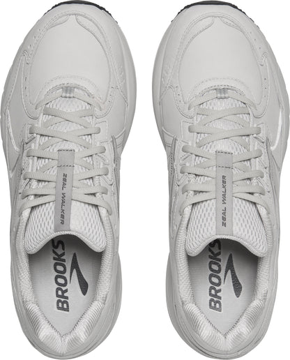 Brooks Zeal Walker Mens Walking Shoes - White
