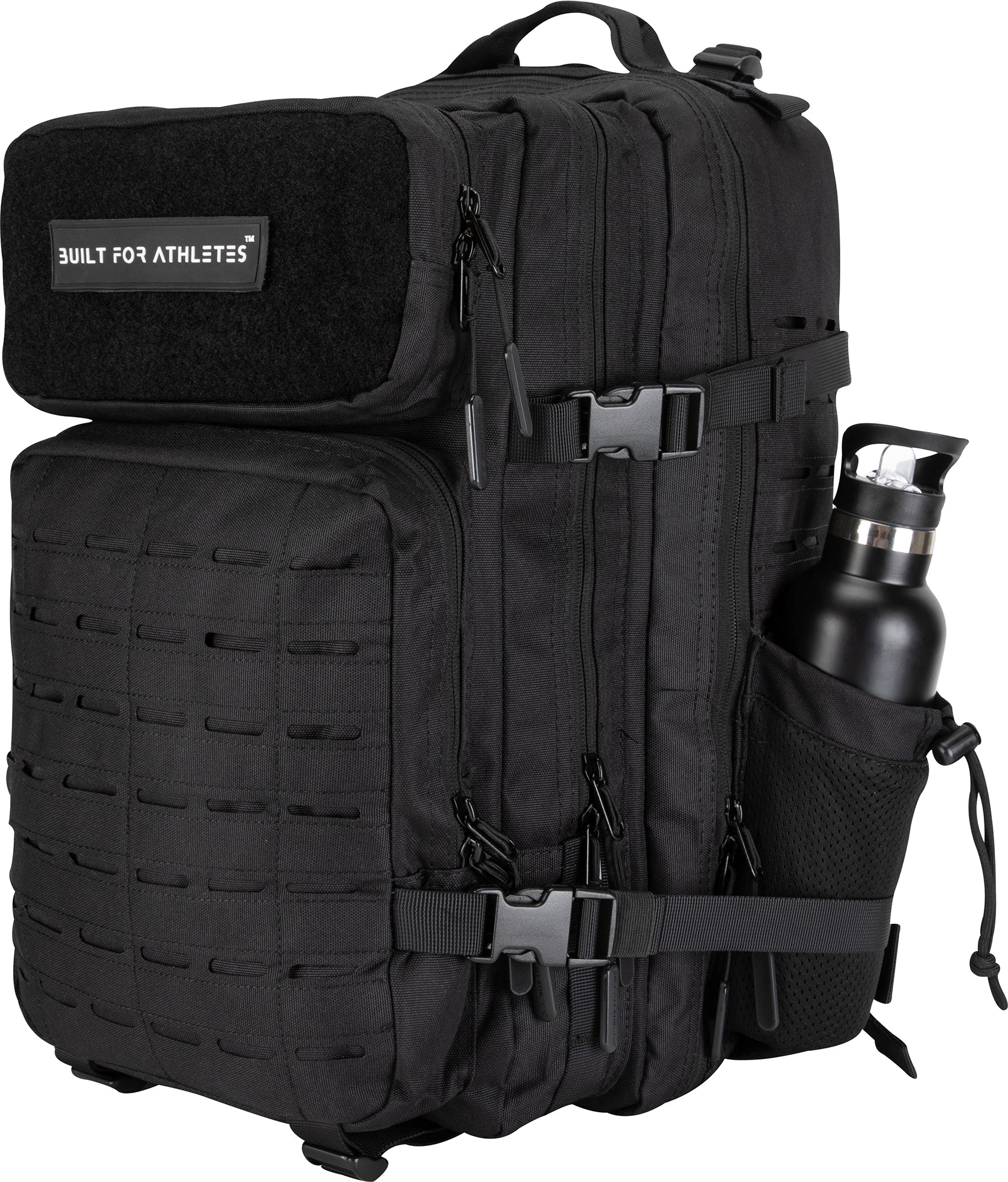 Built For Athletes 45L Hero 2.0 Backpack Black Start Fitness