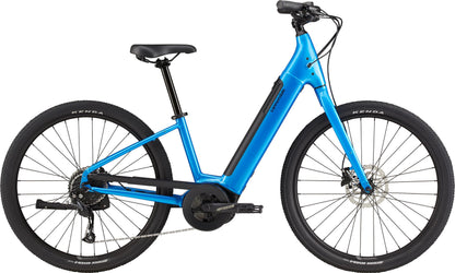 Cannondale Adventure Neo 4 Electric Hybrid Bike 2024 - Electric Blue