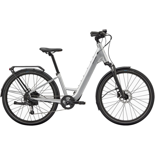 Cannondale Mavaro Neo SL Low-Step Electric Hybrid Bike 2024 - Mercury