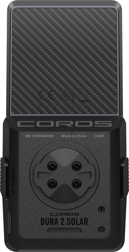 COROS DURA 2 Solar Cycling Computer - Black