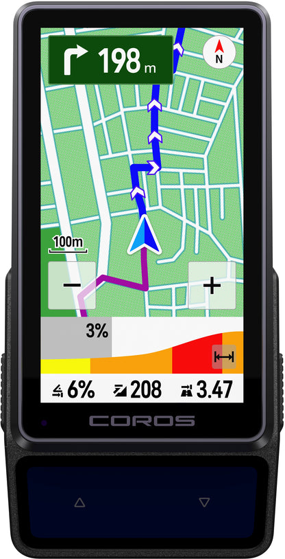 COROS DURA 2 Solar Cycling Computer - Black