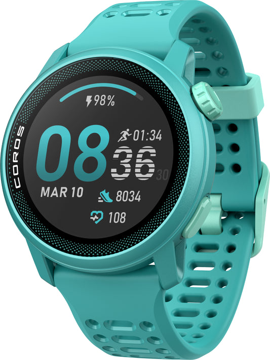 COROS PACE 3 Premium Silicone Strap GPS Watch - Green