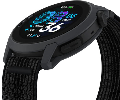 COROS PACE 4 Nylon Strap GPS Sport Watch - Black