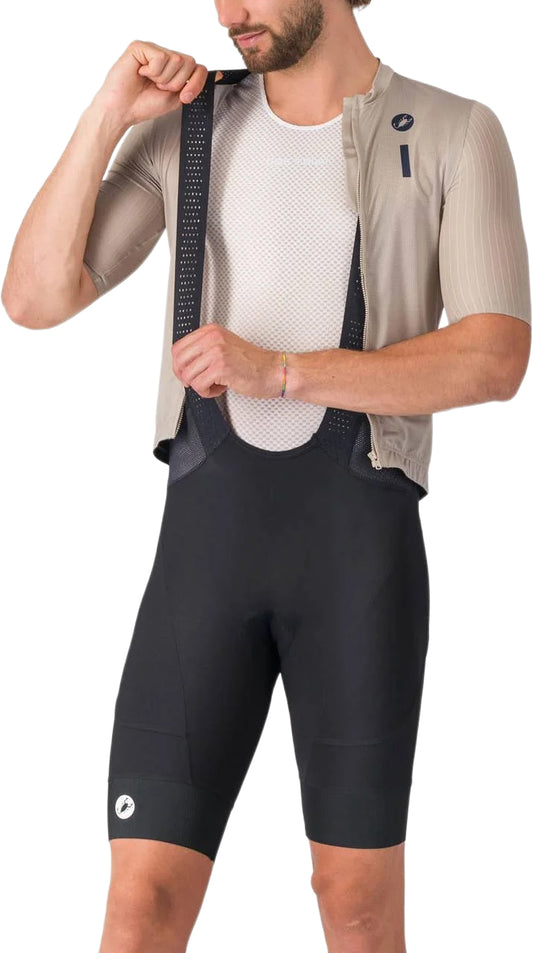 Castelli Endurance 4 Mens Cycling Bib Shorts - Black