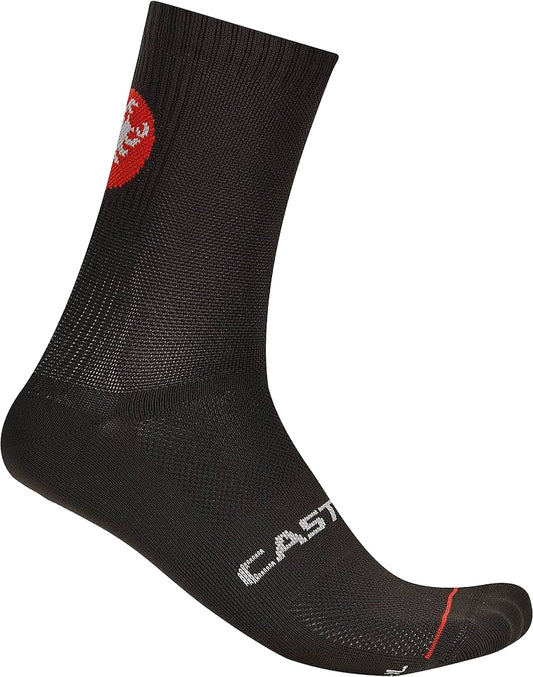 Castelli Entrata 12 Cycling Socks - Black