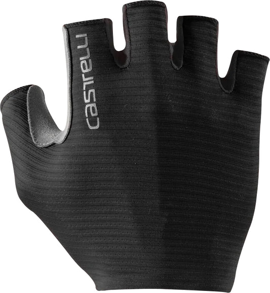 Castelli Espresso Fingerless Cycling Gloves - Black