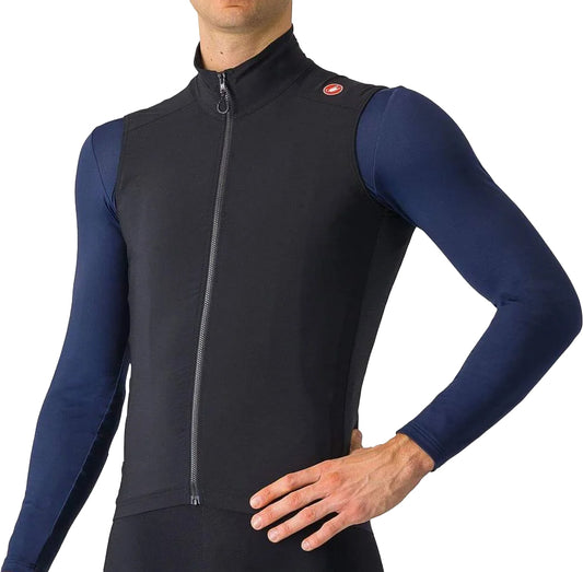Castelli Espresso Mens Cycling Gilet - Black