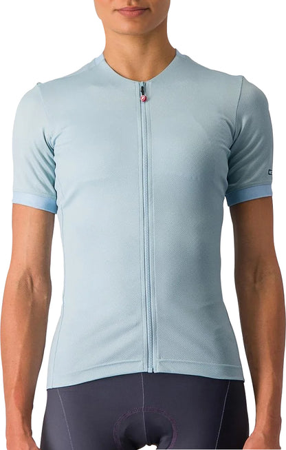 Castelli Libera Short Sleeve Womens Cycling Jersey - Blue