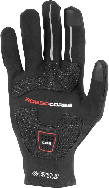 Castelli Perfetto RoS Light Full Finger Cycling Gloves - Black